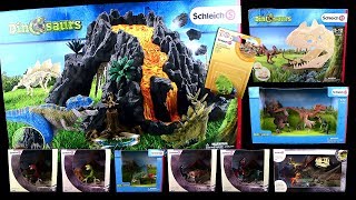 Schleich ® Dinosaurier - 10 Figuren Sets Unboxing - Vorschau