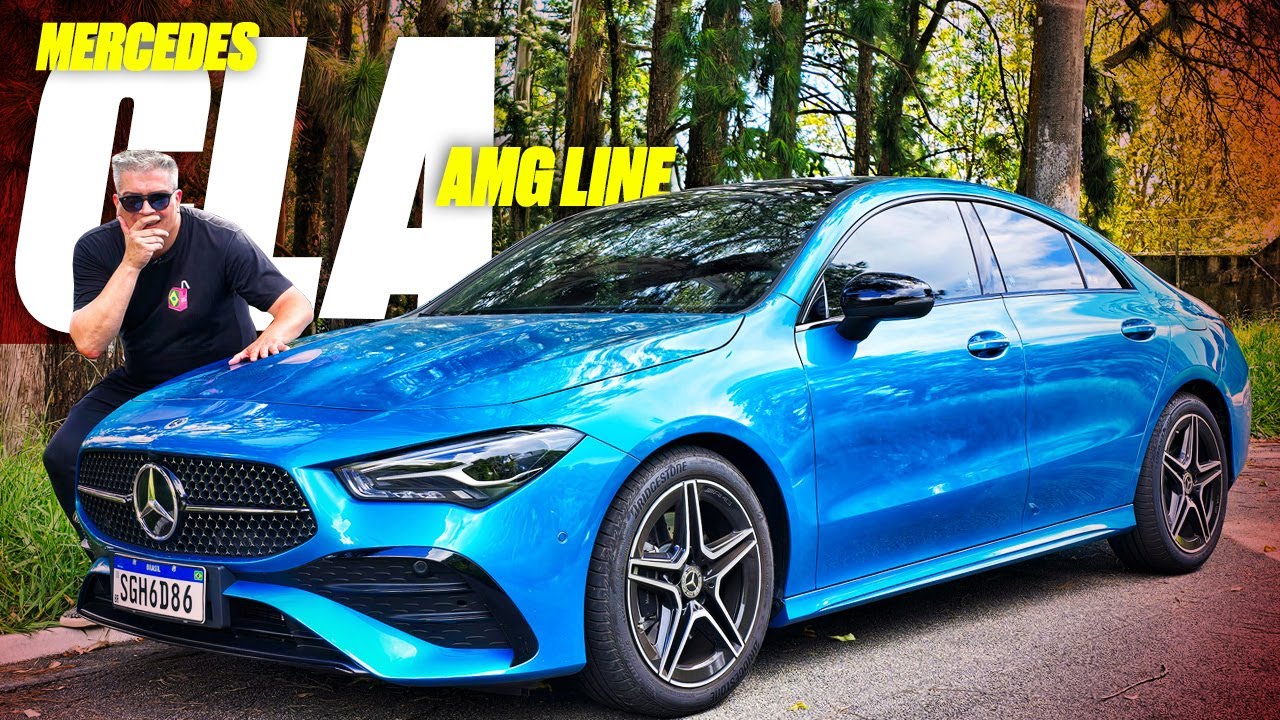 Mercedes-Benz CLA 200 2025 - É LINDO, FAZ 15 KM/L E PASSA DO R$ 300 MIL. MELHOR QUE AUDI E BMW?