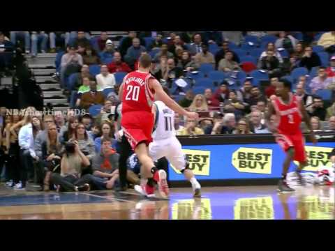 Dwight Howard Slaps Jose Barea   Rockets vs Timberwolves   February 10, 2014   NBA 2013 2014 Season