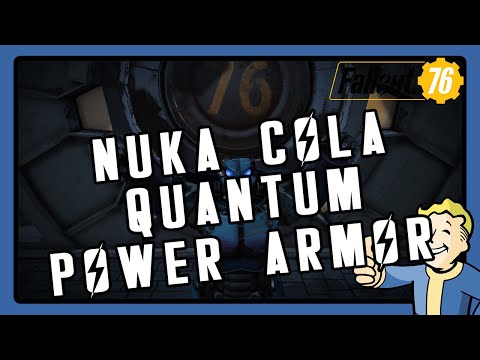 Fallout 76 - Secret Nuka Cola Quantum Power Armor Location Guide! (X-01 Power Armor)
