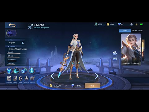 Silvanna skill showcase mobile legends