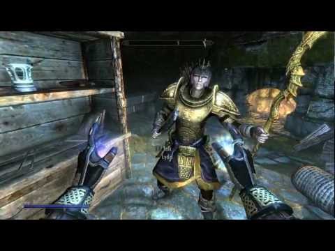 Elder Scrolls V: Skyrim Walkthrough in 1080p, Part 73: Following Orthorn in Fellglow Keep