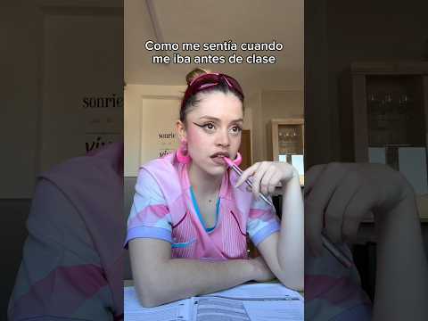 Como me sentía cuando me iba antes de clase 😂