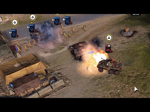 MARDER III interrupts M8 GREYHOUND BASE VISIT !!! | Company of Heroes 3