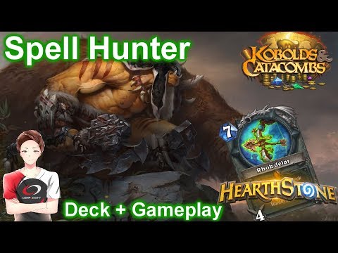 To My Side! (Spell Hunter) | Deck + Gameplay | KnC Release 【Hearthstone】