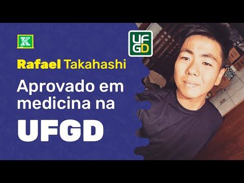APROVADO em Medicina na UFGD - RAFAEL TAKAHASHI | Entrevista com Aprovado