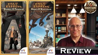 Colt Express Horses/Stagecoach And Marshal/Prisoners Expansion Review