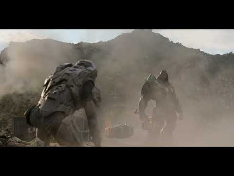 Master Chief VS Brute Chieftain with Gravity Hammer in Halo TV Series