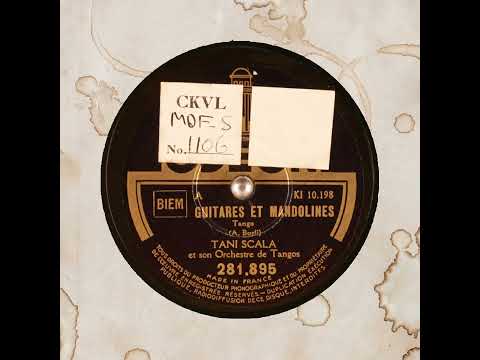 GUITARES ET MANDOLINES   TANI SCALA et son Orchestre de Tangos