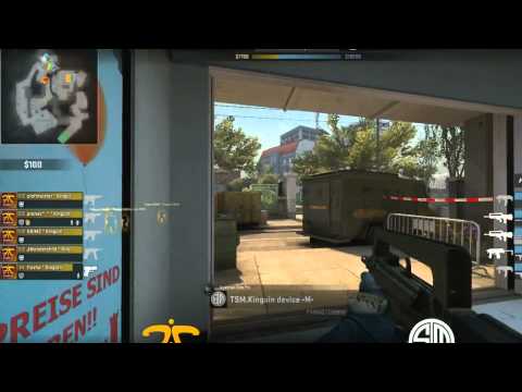 Dreamhack 2015 Bucharest GrandFinal Fnatic vs TSM de_overpass