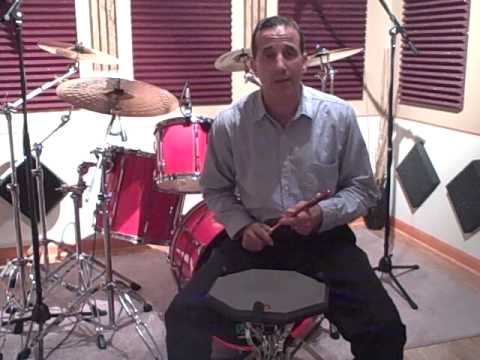 Drummer Todd Walker  Basic "Double Stroke" Practice Pad Exercise