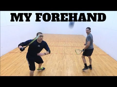 Racquetball Clips  64 - My Forehand.