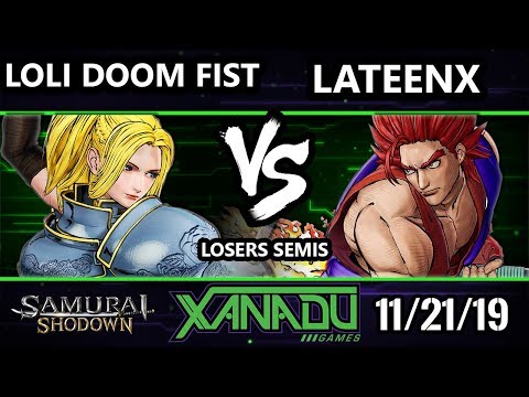 F@X 329 SamSho - Loli Doom Fist (Charolette) Vs. LATEENX (Kazuki) Samurai Shodown Losers Semis
