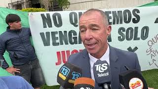 Fabián Martín recibió a los padres de Uriel y habló de cambios