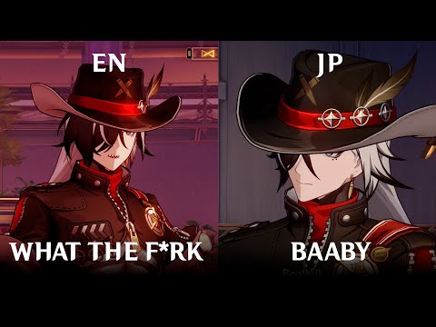 Boothill Cursing in JP and EN