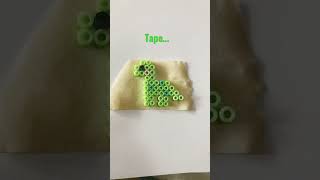 Fuse bead dinosaur