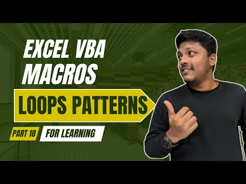Excel VBA Macros Loop Pattern | Part 18