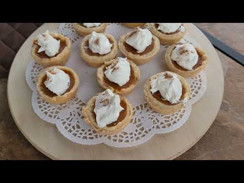 Mini Pumpkin Pie recipe | Mafini so Tikva | Pitice (kolaci) sa tikvom #pie #pumpkinpie #tikva