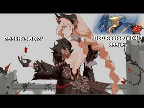 [Ex Abyss] RedLotus D417 - HOD: MINION 899 - PE HS SI, BD 2* // HI3 SEA