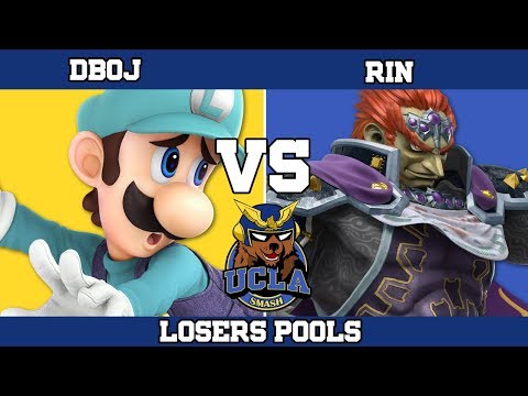 UCLA Scrub Mountain Fall 2019 Losers Pools - Dboj (Luigi) vs Rin (Ganondorf)