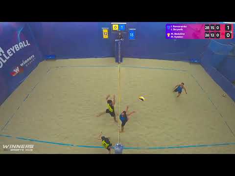 15:10 I. Romanenko / I. Skrynnik - M. Bedukha / M. Kyselov 25.09.2022 | Winners Beach Volleyball
