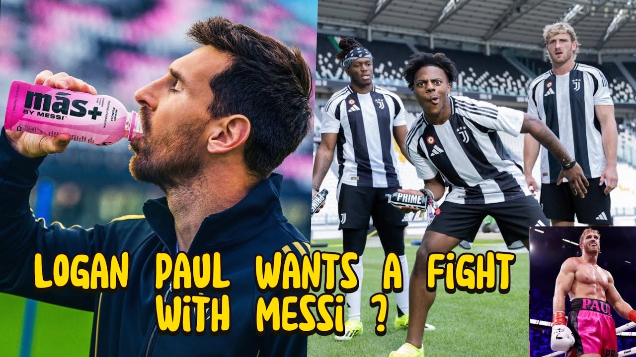 Logan Paul Challenges Messi to a Fight After Lawsuit! 🤯🔥 Who Will Win? #Messi #LoganPaul #Boxing