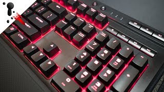 Video thumbnail for Corsair K68 Review with Sound Test (Spill Resistant + Media Keys) by Rocket Jump Ninja