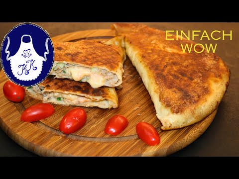 🕒 Blitzrezept für die Woche: Leckere Tortilla-Wraps in wenigen Minuten!