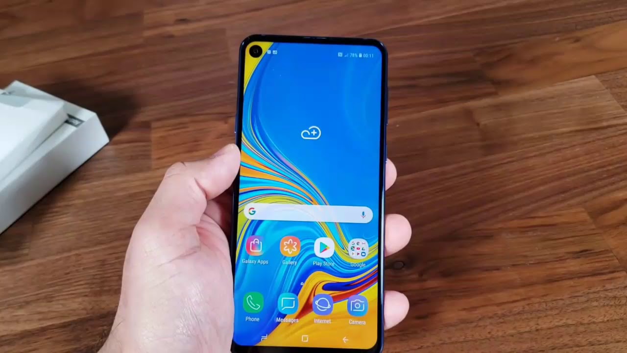 Samsung Galaxy A8s Unboxing & Review
