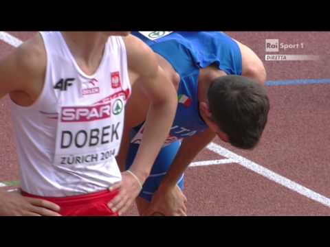 Campionati Europei di Zurigo - Batteria 3  400hs Uomini - Leonardo Capotosti