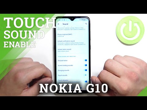 How to Turn On/Off Touch Sounds in NOKIA G10 – Customize Touch Tones
