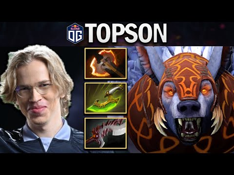 OG.TOPSON URSA WITH 900 GPM & XPM - DOTA 2 7.28 GAMEPLAY