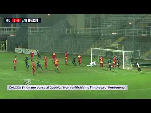 CALCIO: Sirignano pensa al Gubbio, "Non vanifichiamo l'impresa di Pordenone"  | VIDEO