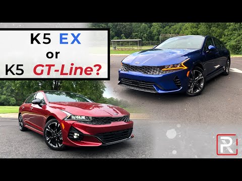 The 2021 Kia K5 EX & GT-Line Are Value Packed Sedans with a Stylish Design