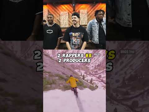 2 PRODUCERS VS 2 RAPPERS BATTLE😱🔥 #producer #rapper #kylebeats #fyp #shorts