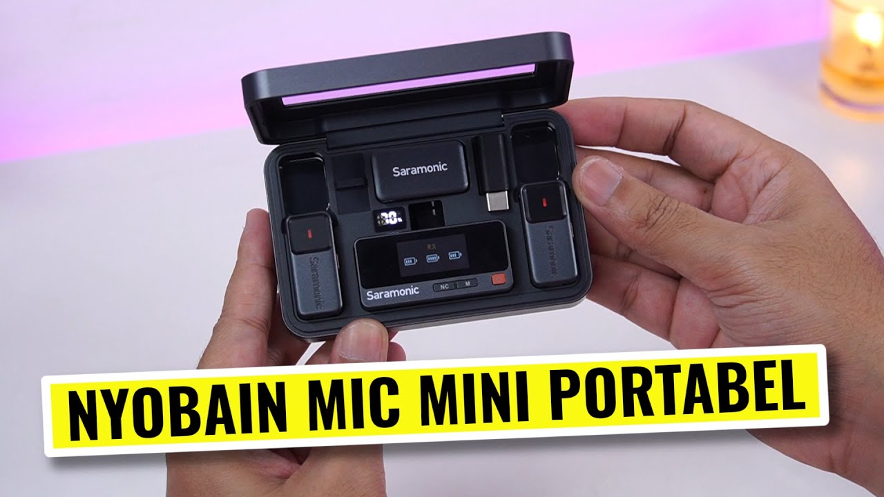 ⚡ Pengalaman Saya Pake Mic Wireless Clip On Saramonic Air (Review)