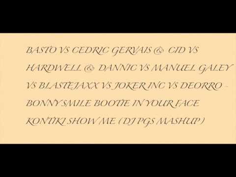 Basto vs Cedric Gervais & CID vs Hardwell & Dannic vs Manuel Galey vs Blastejaxx-joker show kontiki