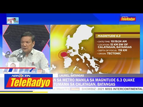 Update sa Batangas matapos ang lindol PASADA (15 June 2023)