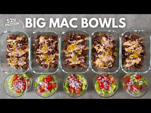 Big Mac Bowls for Fat Loss & Muscle Gain