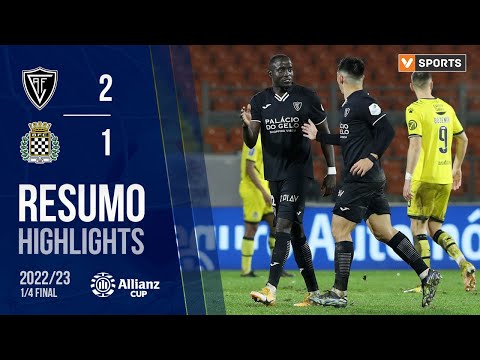Highlights | Resumo: Ac. Viseu 2-1 Boavista (Taça da Liga 22/23 - Quartos de Final)