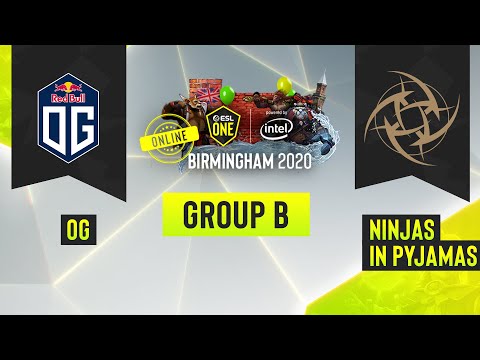 Dota2 - OG vs. Ninjas in Pyjamas - Game 2 - ESL One Birmingham 2020 - Group B - EU