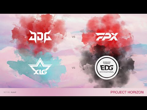 JDG vs FPX | XLG vs EDG | VCT CN Kickoff Day 9 | Project Horizon | Community English Costream