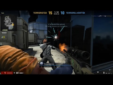 The Winner NO SCOPE HEADSHOT in the Second With 1 HP! | CS:GO