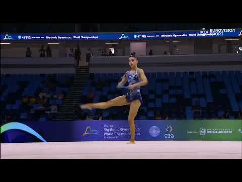 Elena MEYSEMBOURG  (LUX) - 19.350 --*Qualification*Clubs(Maças/Mazas) - World Championship Rio 2025