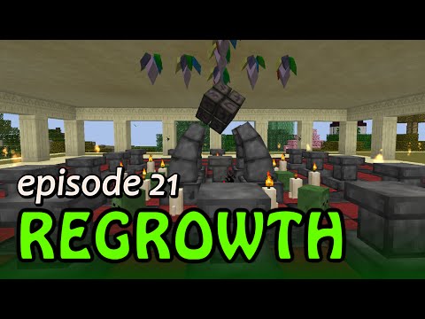 FTB Regrowth #21 - Farm automation with golems