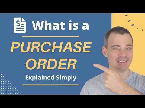 YouTube video about Get Inspired: A Great Example of a Purchase Order