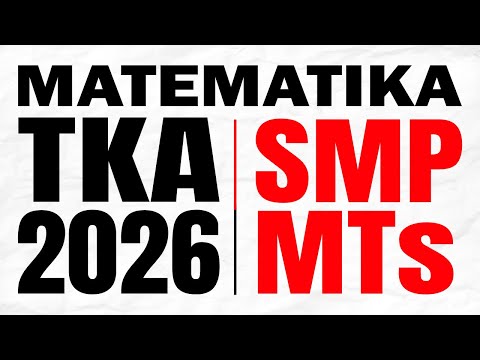 Paket 1 (No.1-8) TKA MATEMATIKA SMP MTS 2026