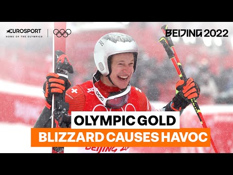 Switzerland's Marco Odermatt wins Giant Slalom Olympic Gold | 2022 Winter Olympics