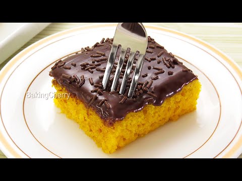 You'll want to make this cake again and again! It's so soft and tasty!