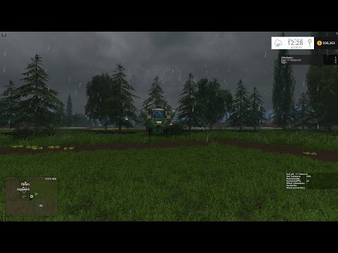 FS15 Grazyland Soil Mod Episode 13 - Day 9 - The Rain